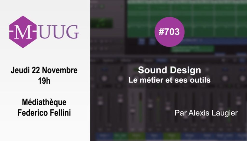 MUUG#703 - Sound Design